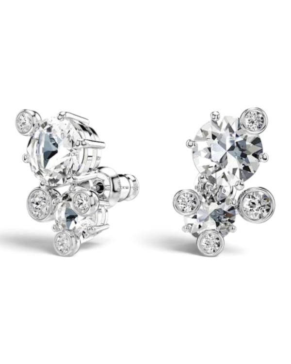 Swarovski Aros Constella Botón Plateados Swarovski Aros Constella Botón Plateados | envío gratis a todo Chile
