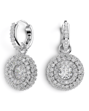 Swarovski Aros Sublima Danzantes Plateados | envío gratis a todo Chile