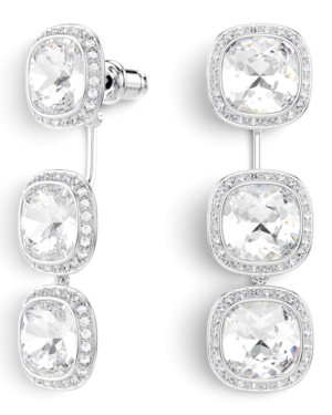 Swarovski Aros Una Angelic Largos Plateados | envío gratis a todo Chile