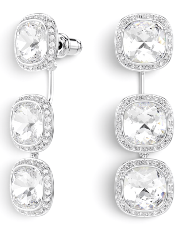 Swarovski Aros Una Angelic Largos Plateados Swarovski Aros Una Angelic Largos Plateados | envío gratis a todo Chile