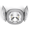 Swarovski Brazalete Ancho Una Angelic Cojín Plateado Oscuro Swarovski Brazalete Ancho Una Angelic Cojín Plateado Oscuro | envío gratis a todo Chile