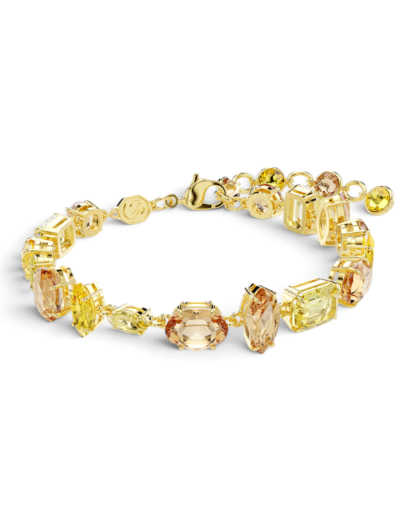 Swarovski Brazalete Gema Amarillo y Ámbar Dorado Swarovski Brazalete Gema Amarillo y Ámbar Dorado | envío gratis a todo Chile