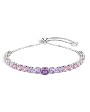 Swarovski Brazalete Matrix Degradado Rosa y Lila Plateado Swarovski Brazalete Matrix Degradado Rosa y Lila Plateado | envío gratis a todo Chile