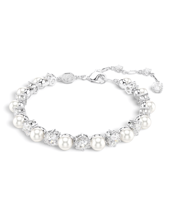 Swarovski Brazalete Matrix Tennis Perlas Plateado | envío gratis a todo Chile