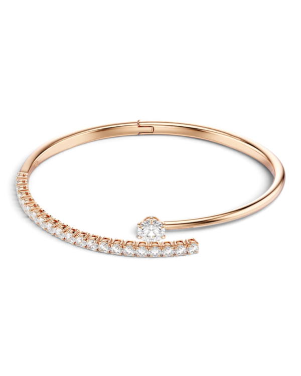 Swarovski Brazalete Rígido Abierto Matrix Rosegold | envío gratis a todo Chile