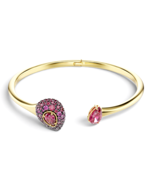 Swarovski Brazalete Rígido Sublima Dorado con Rojo Swarovski Brazalete Rígido Sublima Dorado con Rojo | envío gratis a todo Chile