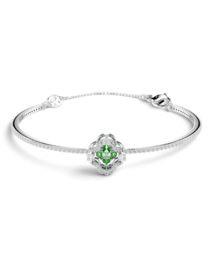 Swarovski Brazalete Una Angelic Trébol Plateado con Verde Swarovski Brazalete Una Angelic Trébol Plateado con Verde | envío gratis a todo Chile