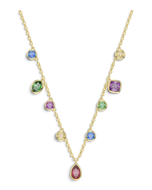 Swarovski Collar Imber Multicolor Dorado | envío gratis a todo Chile