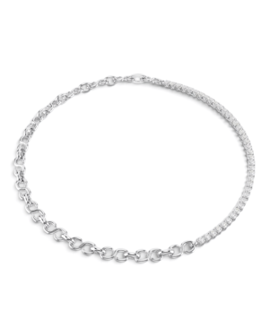 Swarovski Collar Matrix Eslabones en S Plateado Swarovski Collar Matrix Eslabones en S Plateado | envío gratis a todo Chile