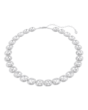 Swarovski Collar Una Angelic Cojín Plateado | envío gratis a todo Chile