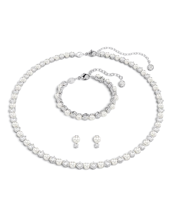 Swarovski Conjunto Matrix Tennis Perlas | envío gratis a todo Chile