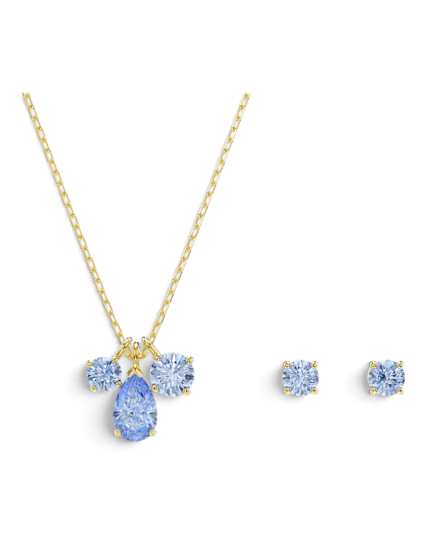 Swarovski Conjunto Mesmera Azul con Dorado Swarovski Conjunto Mesmera Azul con Dorado | envío gratis a todo Chile