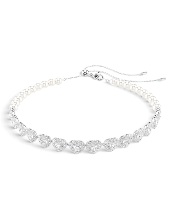 Swarovski Gargantilla Ariana Grande Corazones con Perlas | envío gratis a todo Chile