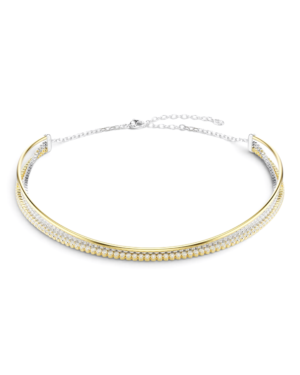 Swarovski Gargantilla Hyperbola Rígida Dorada | envío gratis a todo Chile