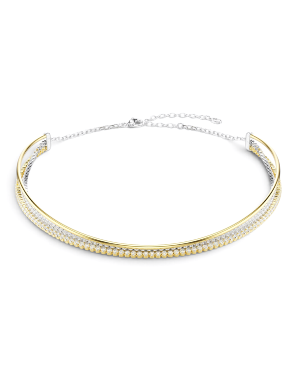 Swarovski Gargantilla Hyperbola Rígida Dorada Swarovski Gargantilla Hyperbola Rígida Dorada | envío gratis a todo Chile