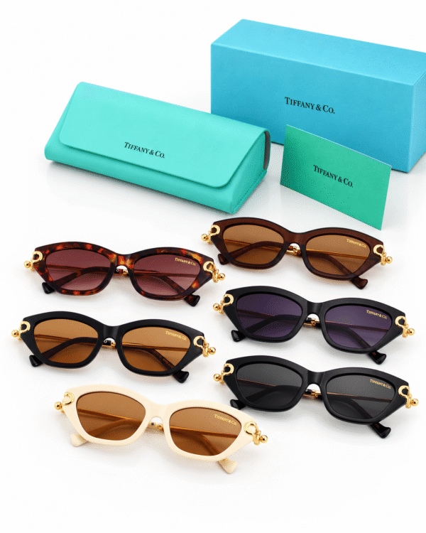 Tiffany & Co. Lentes de sol Ojo de Gato Angular - vista 3 Tiffany & Co. Lentes de sol Ojo de Gato Angular - vista 3