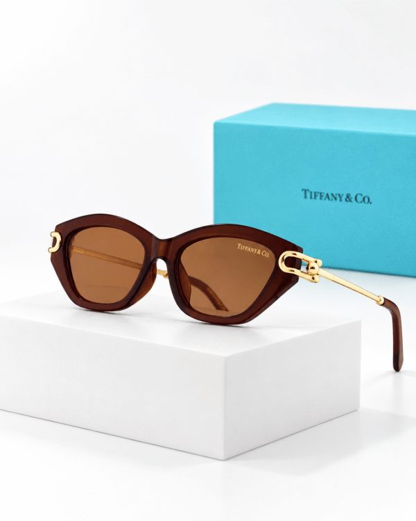 Tiffany & Co. Lentes de sol Ojo de Gato Angular - vista 4 Tiffany & Co. Lentes de sol Ojo de Gato Angular - vista 4