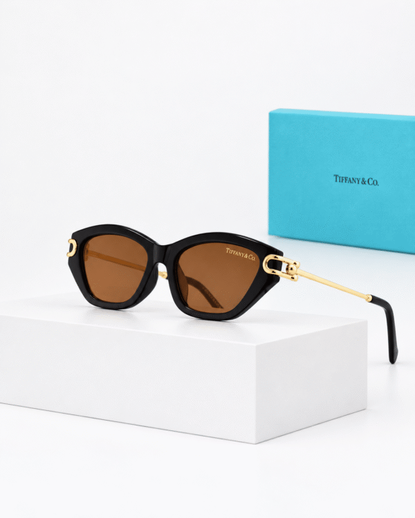 Tiffany & Co. Lentes de sol Ojo de Gato Angular - vista 6 Tiffany & Co. Lentes de sol Ojo de Gato Angular - vista 6