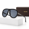 Tom Ford Lentes de sol Aviador Oversize - vista 5