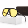 Tom Ford Lentes de sol Aviador Oversize - vista 6