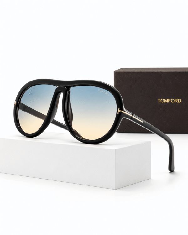 Tom Ford Lentes de sol Aviador Oversize