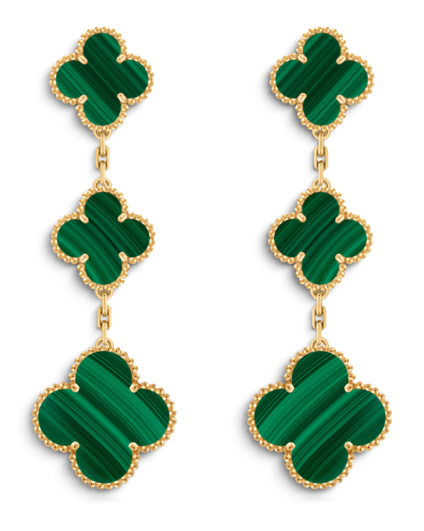 Van Cleef & Arpels Aros Magic Alhambra 3 Motivos Verdes Van Cleef & Arpels Aros Magic Alhambra 3 Motivos Verdes | envío gratis a todo Chile
