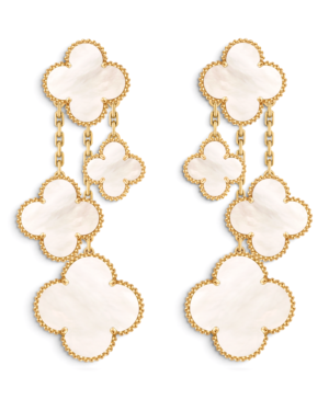 Van Cleef & Arpels Aros Magic Alhambra 4 Motivos Blancos Van Cleef & Arpels Aros Magic Alhambra 4 Motivos Blancos | envío gratis a todo Chile
