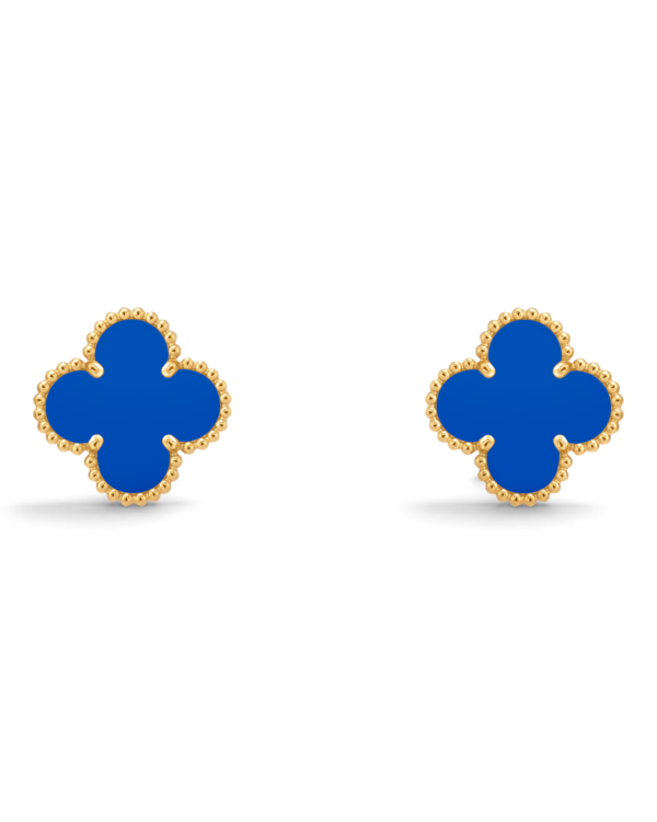 Van Cleef & Arpels Aros Vintage Alhambra Azules | envío gratis a todo Chile