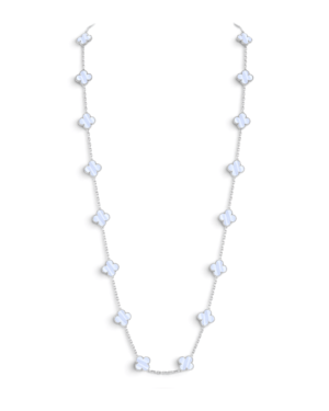 Van Cleef & Arpels Collar Sautoir Vintage Alhambra 20 Motivos Celeste Van Cleef & Arpels Collar Sautoir Vintage Alhambra 20 Motivos Celeste | envío gratis a todo Chile