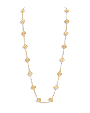 Van Cleef & Arpels Collar Sautoir Vintage Alhambra 20 Motivos Dorado con Circonitas Van Cleef & Arpels Collar Sautoir Vintage Alhambra 20 Motivos Dorado con Circonitas | envío gratis a todo Chile