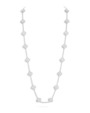 Van Cleef & Arpels Collar Sautoir Vintage Alhambra 20 Motivos Plateado con Circonitas Van Cleef & Arpels Collar Sautoir Vintage Alhambra 20 Motivos Plateado con Circonitas | envío gratis a todo Chile