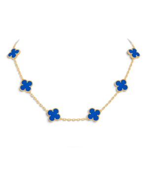Van Cleef & Arpels Collar Vintage Alhambra 10 Motivos Azul Van Cleef & Arpels Collar Vintage Alhambra 10 Motivos Azul | envío gratis a todo Chile