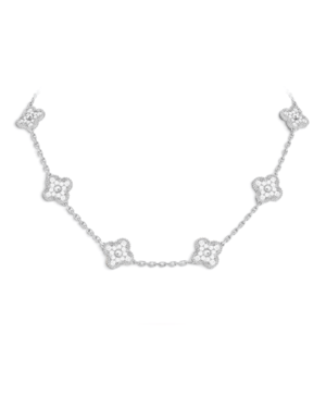 Van Cleef & Arpels Collar Vintage Alhambra 10 Motivos Plateado con Circonitas Van Cleef & Arpels Collar Vintage Alhambra 10 Motivos Plateado con Circonitas | envío gratis a todo Chile
