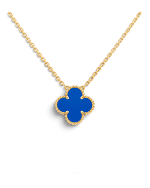 Van Cleef & Arpels Collar Vintage Alhambra Azul Van Cleef & Arpels Collar Vintage Alhambra Azul | envío gratis a todo Chile