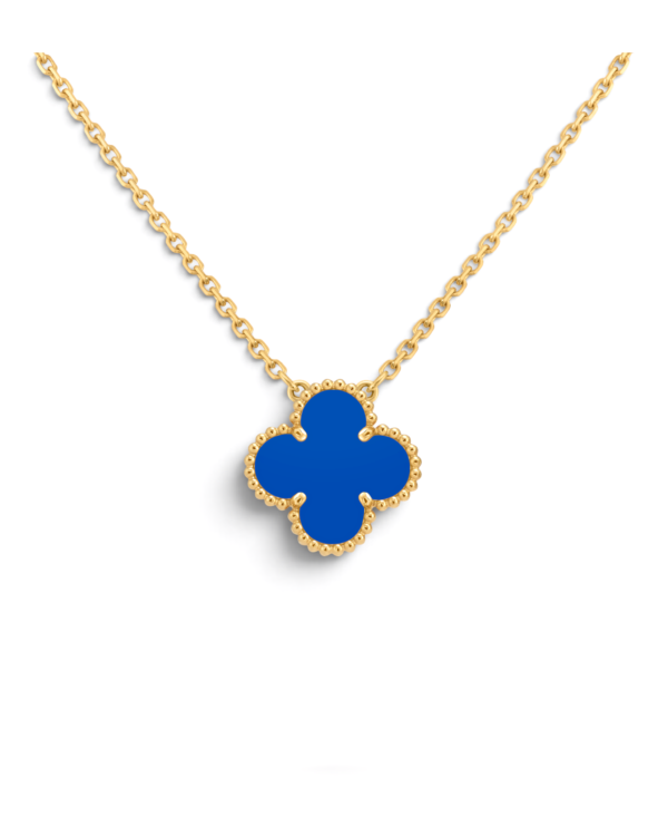 Van Cleef & Arpels Collar Vintage Alhambra Azul Van Cleef & Arpels Collar Vintage Alhambra Azul | envío gratis a todo Chile