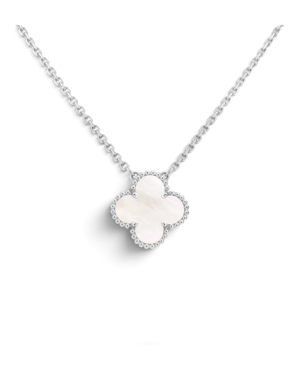 Van Cleef & Arpels Collar Vintage Alhambra Blanco Van Cleef & Arpels Collar Vintage Alhambra Blanco | envío gratis a todo Chile