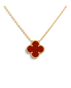 Van Cleef & Arpels Collar Vintage Alhambra Rojo Van Cleef & Arpels Collar Vintage Alhambra Rojo | envío gratis a todo Chile