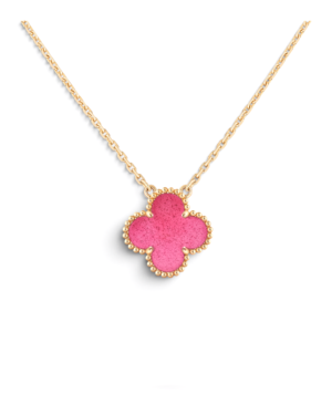 Van Cleef & Arpels Collar Vintage Alhambra Rosado | envío gratis a todo Chile