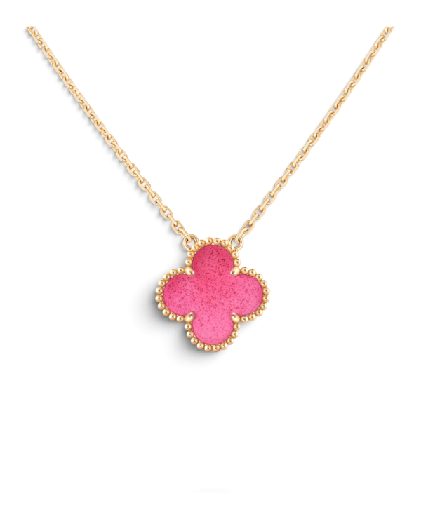 Van Cleef & Arpels Collar Vintage Alhambra Rosado Van Cleef & Arpels Collar Vintage Alhambra Rosado | envío gratis a todo Chile