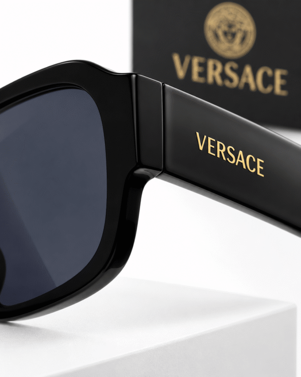 Versace Lentes de sol Cuadrado con Placa Medusa - vista 2 Versace Lentes de sol Cuadrado con Placa Medusa - vista 2