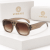 Versace Lentes de sol Cuadrado con Placa Medusa - vista 3 Versace Lentes de sol Cuadrado con Placa Medusa - vista 3