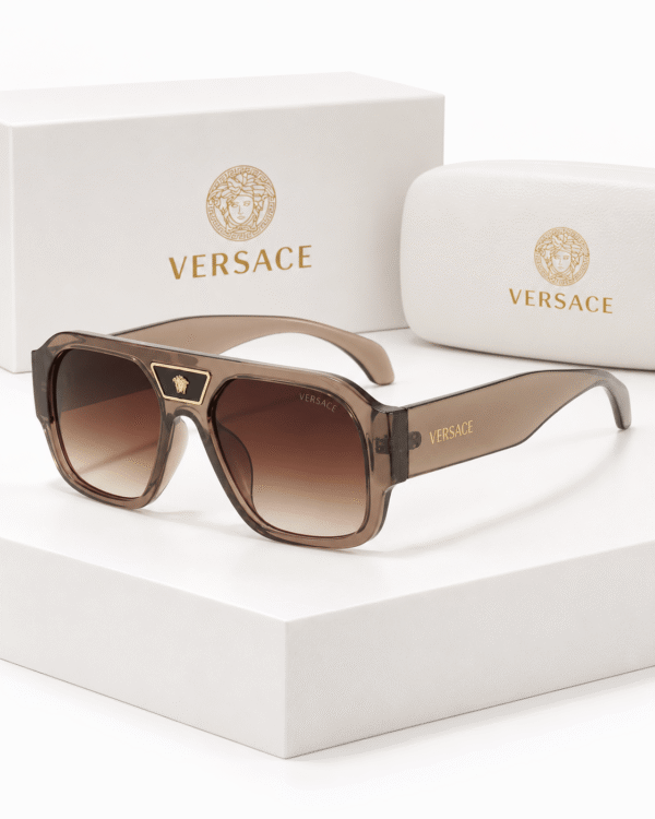 Versace Lentes de sol Cuadrado con Placa Medusa - vista 3 Versace Lentes de sol Cuadrado con Placa Medusa - vista 3