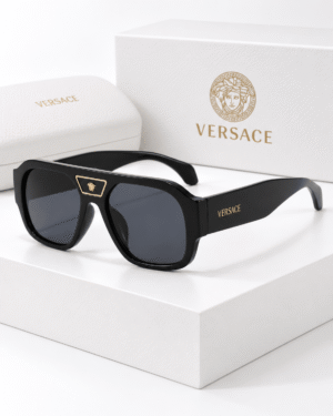 Versace Lentes de sol Cuadrado con Placa Medusa