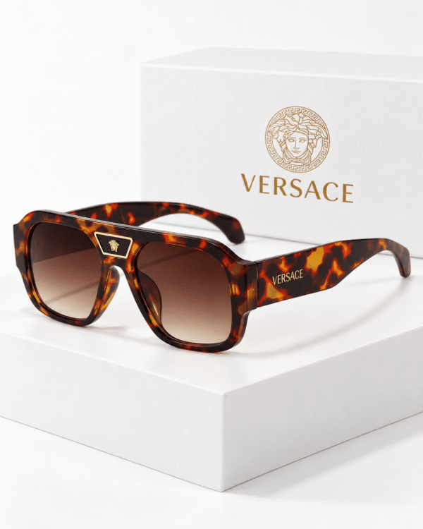 Versace Lentes de sol Cuadrado con Placa Medusa - vista 5 Versace Lentes de sol Cuadrado con Placa Medusa - vista 5