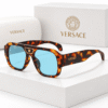 Versace Lentes de sol Cuadrado con Placa Medusa - vista 6 Versace Lentes de sol Cuadrado con Placa Medusa - vista 6