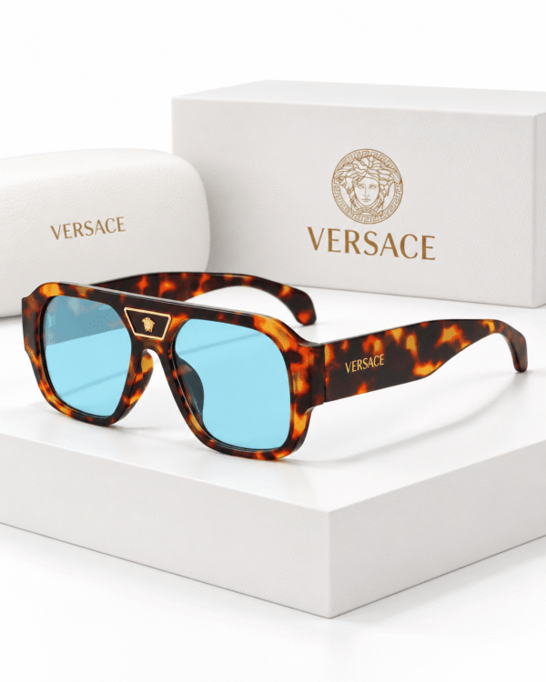 Versace Lentes de sol Cuadrado con Placa Medusa - vista 6 Versace Lentes de sol Cuadrado con Placa Medusa - vista 6