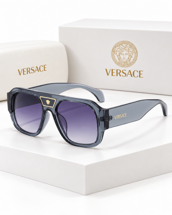 Versace Lentes de sol Cuadrado con Placa Medusa - vista 7 Versace Lentes de sol Cuadrado con Placa Medusa - vista 7
