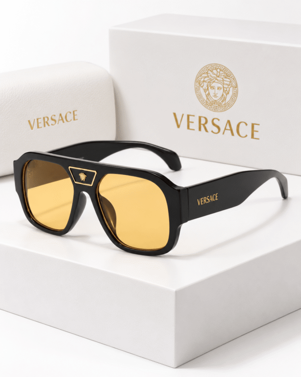 Versace Lentes de sol Cuadrado con Placa Medusa - vista 8 Versace Lentes de sol Cuadrado con Placa Medusa - vista 8