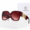 Versace Lentes de sol Oversize con Greca - vista 3
