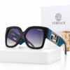 Versace Lentes de sol Oversize con Greca - vista 5